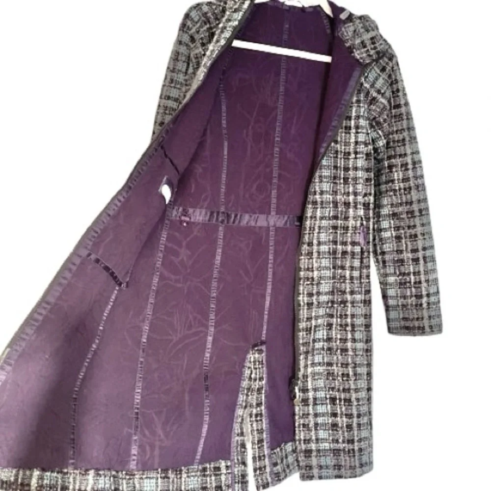 LULULEMON RARE Après Yoga Boucle Tweed Jacket